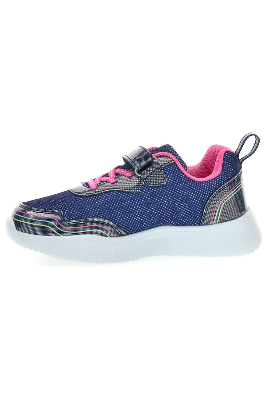 Sneakers blu con luci colorate M-Kids MG25104