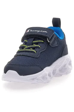 Sneakers blu con luci e stampa grafica Champion Funfair Print B TD