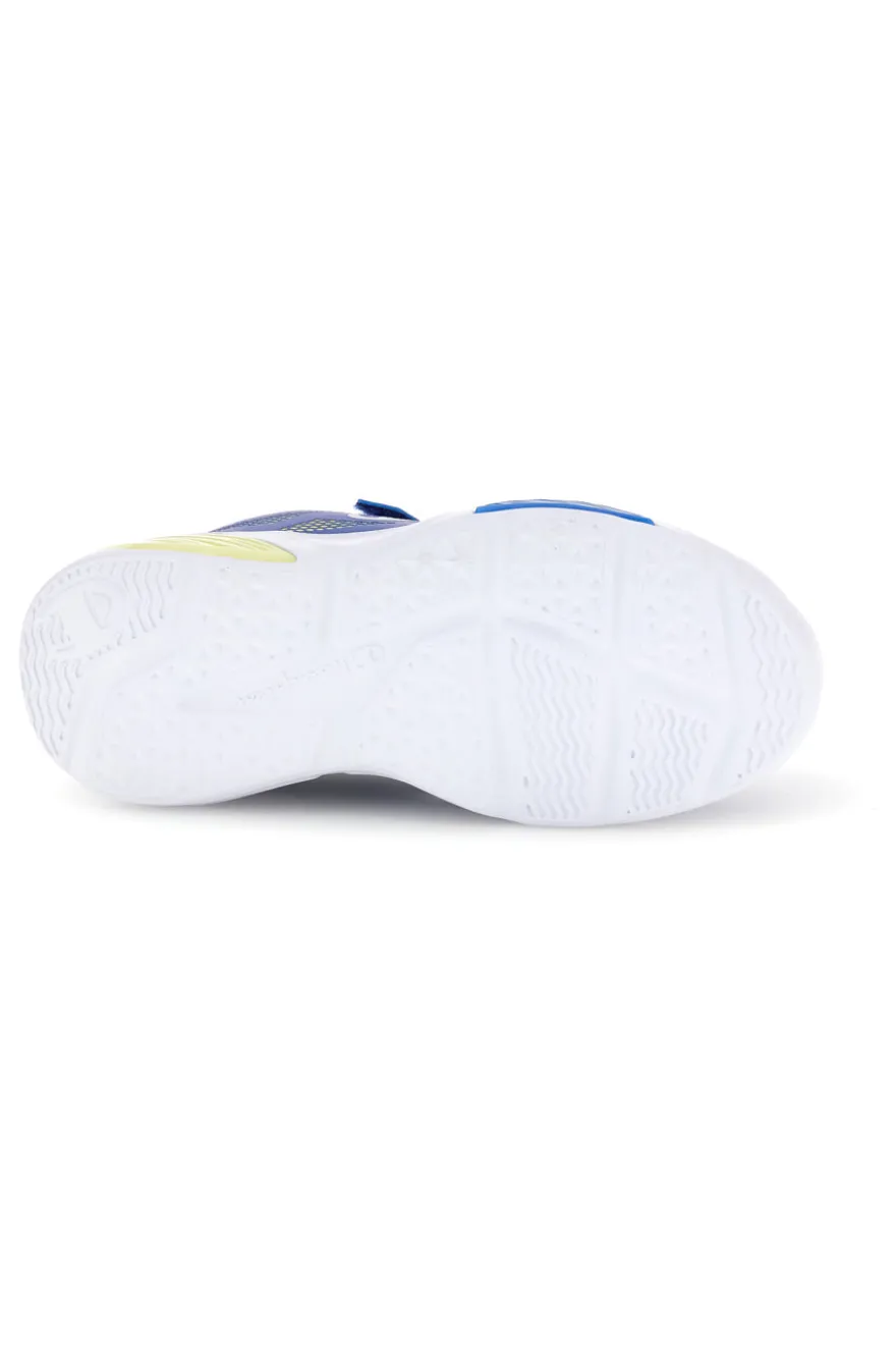 Sneakers blu con luci nell'intersuola Champion WAVE TRI B PS
