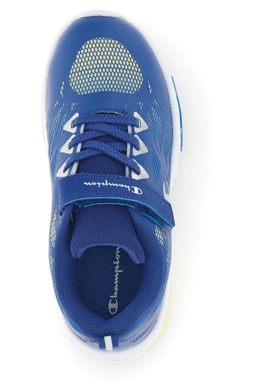 Sneakers blu con luci nell'intersuola Champion WAVE TRI B PS