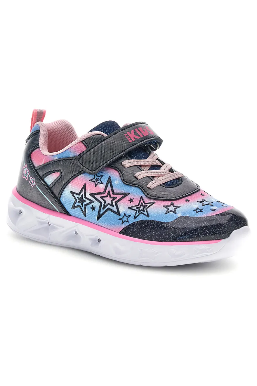 Sneakers Blu con luci Pitt kids 11325