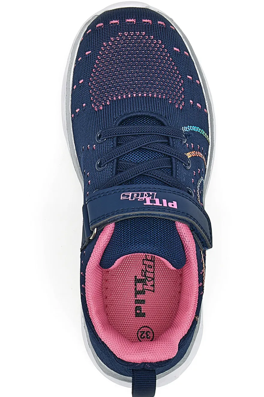 Sneakers Blu con Luci Pitt Kids 23121