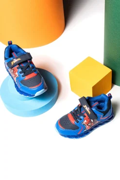 Sneakers blu con luci Spiderman R1310629S