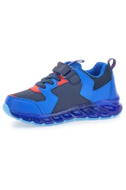 Sneakers blu con luci Spiderman R1310629S