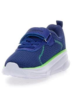 Sneakers blu con rete e strappo Champion HRO J B TD Low Cut