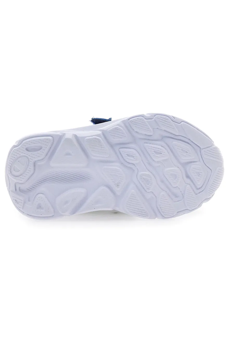 Sneakers blu con rete e strappo Champion HRO J B TD Low Cut
