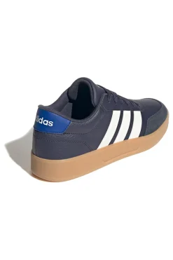 Sneakers blu con soletta EVA tomaia in pelle Adidas Breaknet 3