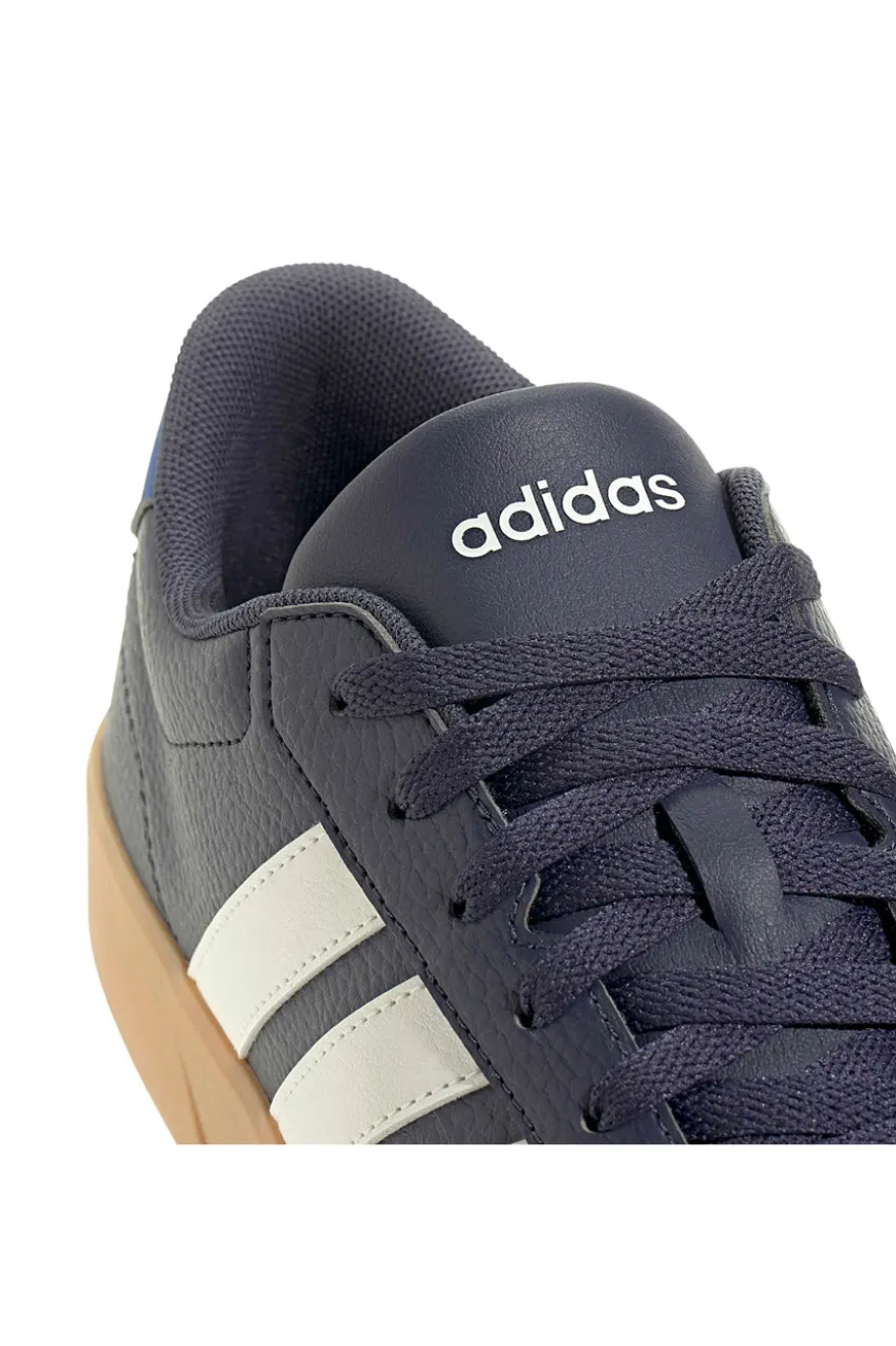 Sneakers blu con soletta EVA tomaia in pelle Adidas Breaknet 3
