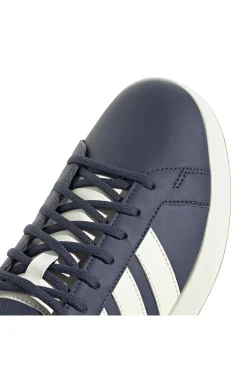 Sneakers blu con strisce bianche Adidas GRAND COURT BASE 3.0