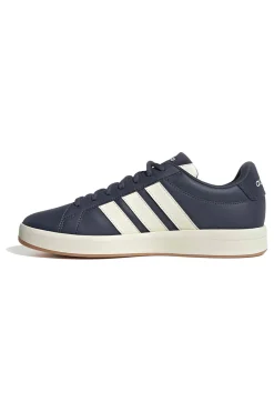 Sneakers blu con strisce bianche Adidas GRAND COURT BASE 3.0