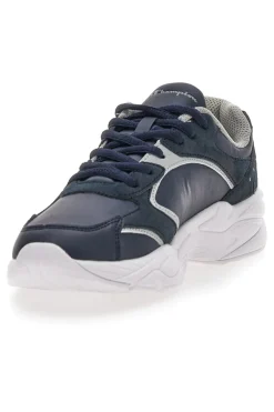 Sneakers Blu con suola a contrasto bianca CHAMPION COUNT B GS
