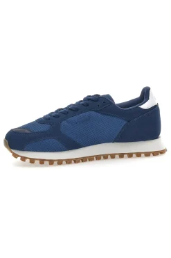 Sneakers Blu Con Suola a Contasto Gas Spidy Mix