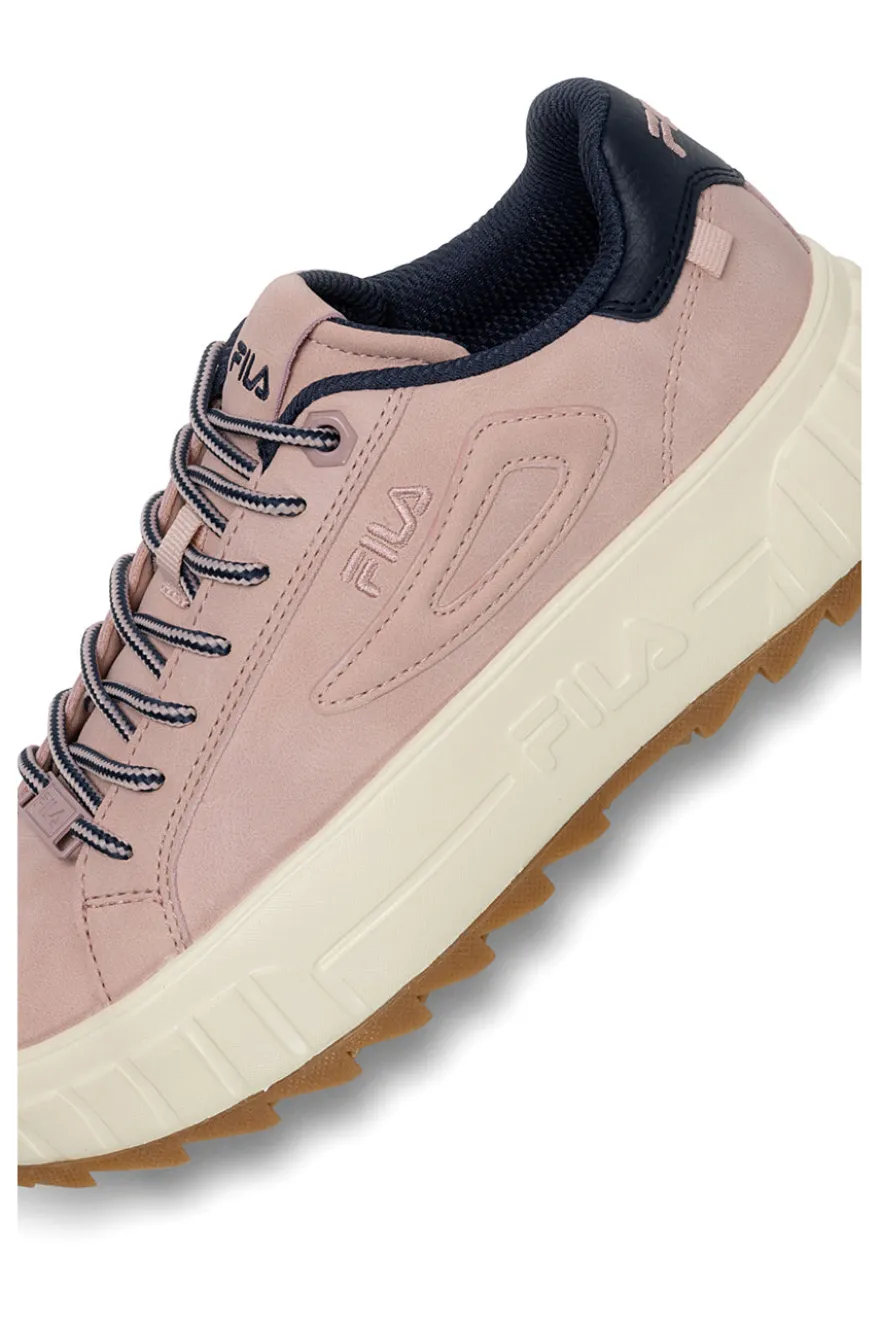 Sneakers blu con suola alta dentellata Fila Sintra N WMN