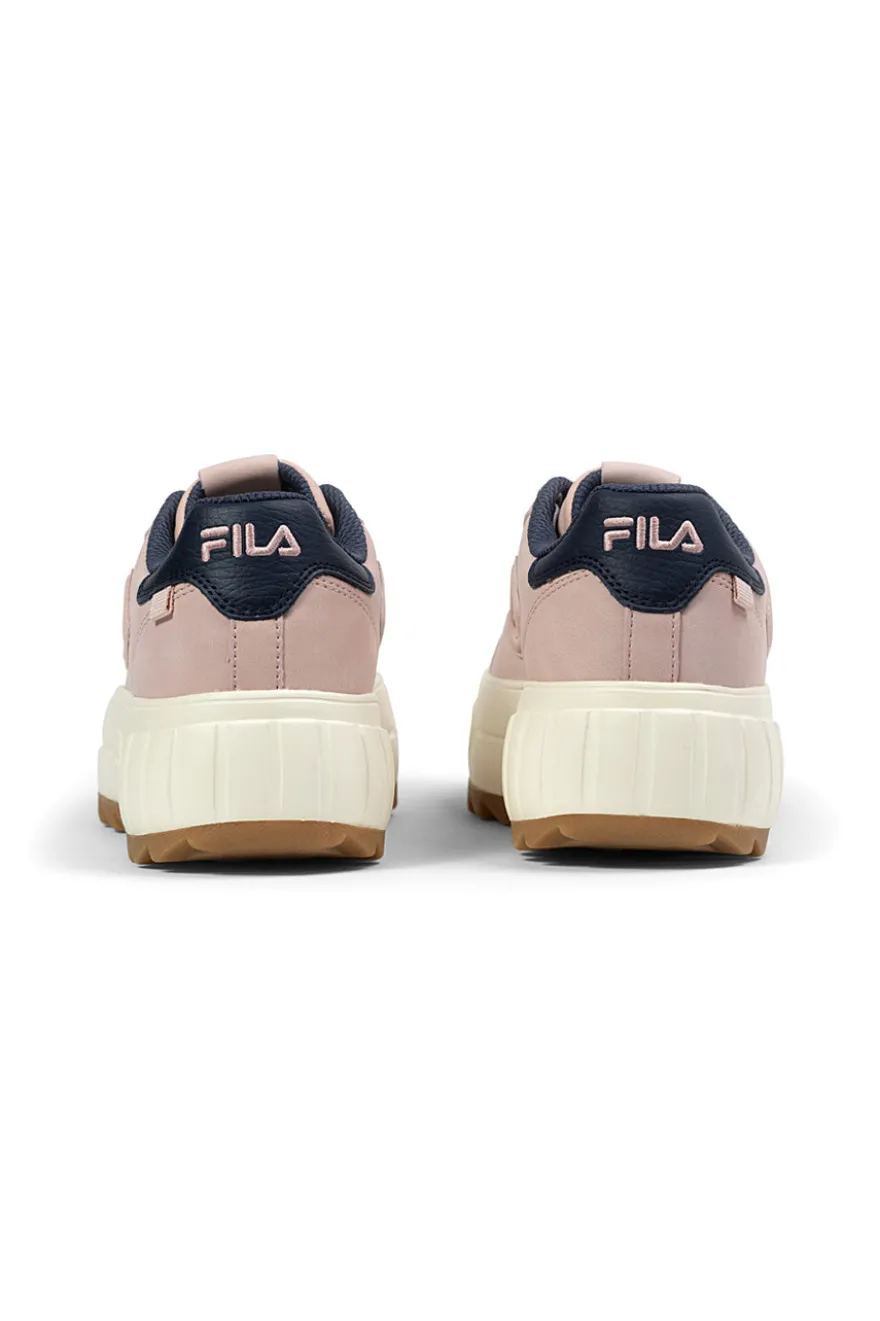 Sneakers blu con suola alta dentellata Fila Sintra N WMN