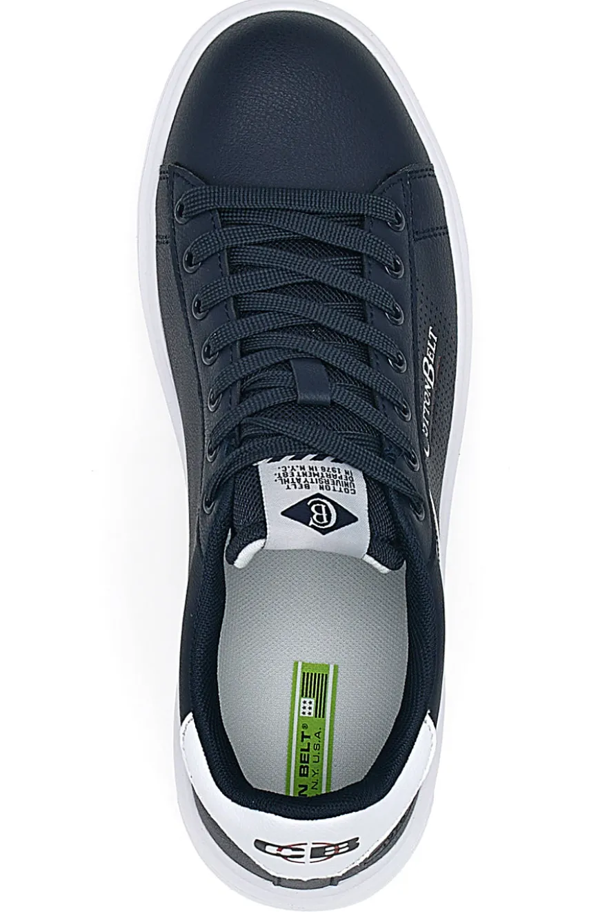 Sneakers Blu con Suola Bianca COTTON BELT BRIGHTON