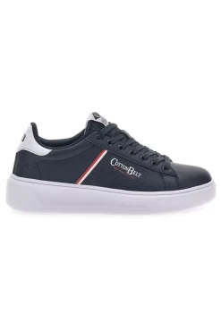 Sneakers Blu con Suola Bianca COTTON BELT BRIGHTON