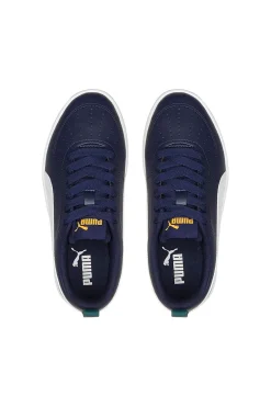 Sneakers blu con suola bianca Puma Rickie jr