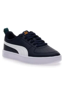 Sneakers blu con suola bianca Puma Rickie jr