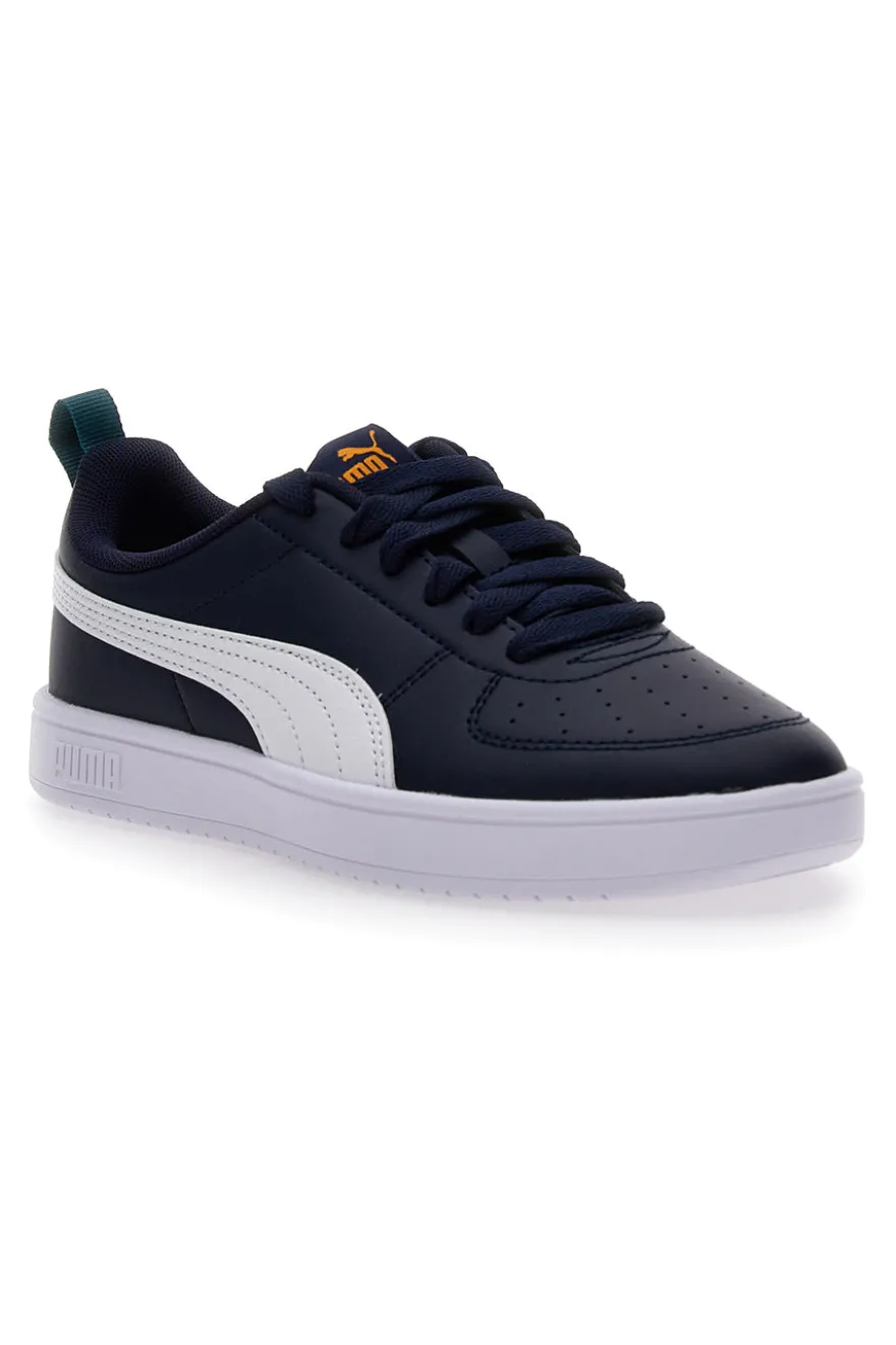Sneakers blu con suola bianca Puma Rickie jr