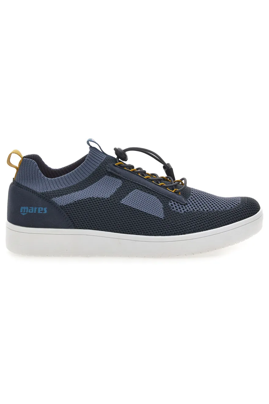 Sneakers Blu con Tomaia in Mesh e Lacci Elastici MARES MRS23307F