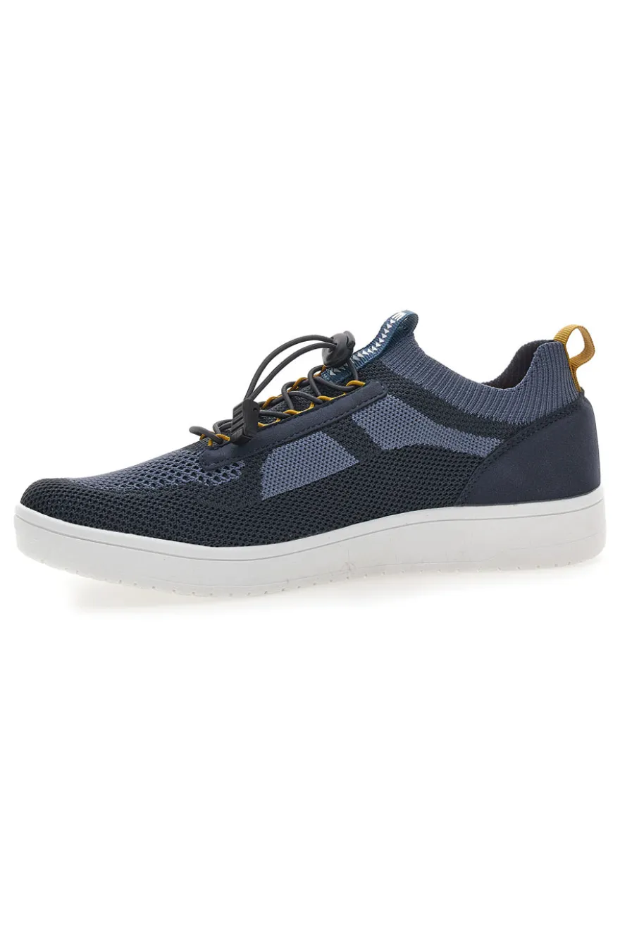 Sneakers Blu con Tomaia in Mesh e Lacci Elastici MARES MRS23307F