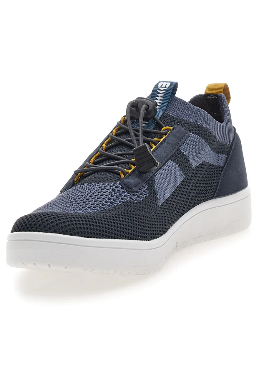 Sneakers Blu con Tomaia in Mesh e Lacci Elastici MARES MRS23307F