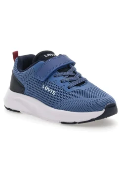 Sneakers Blu Con Tomaia in Mesh e Velcro LEVI'S 1595