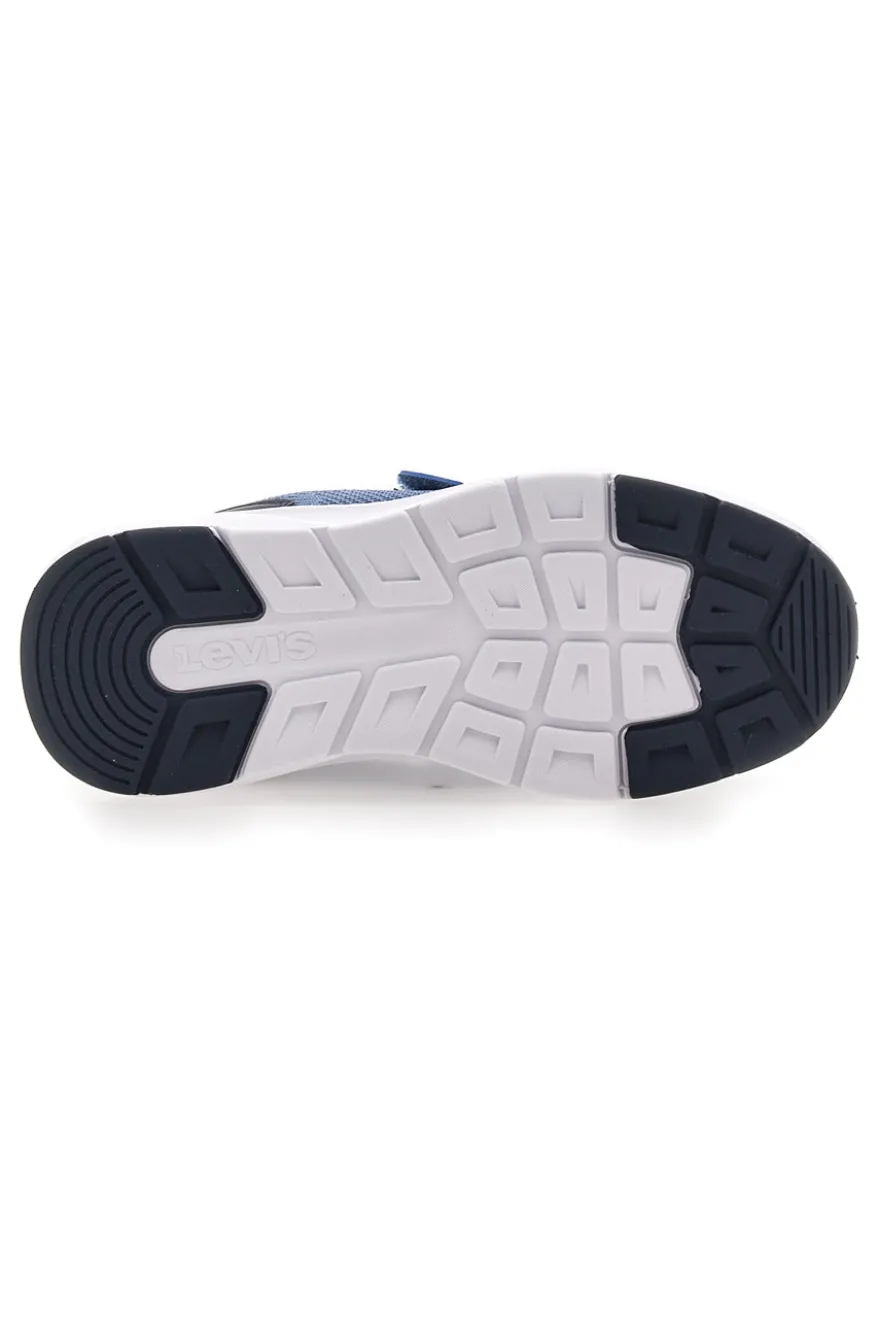 Sneakers Blu Con Tomaia in Mesh e Velcro LEVI'S 1595