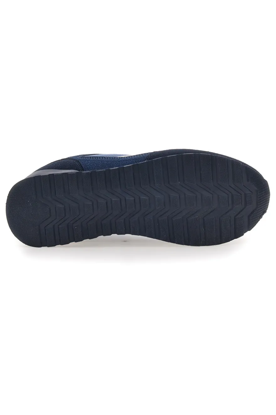 Sneakers Blu con Tomaia in Mesh Beverly Mix BEVERLY HILLS POLO CLUB