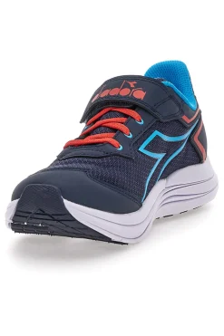 Sneakers blu con velcro Diadora Snipe 3 JR