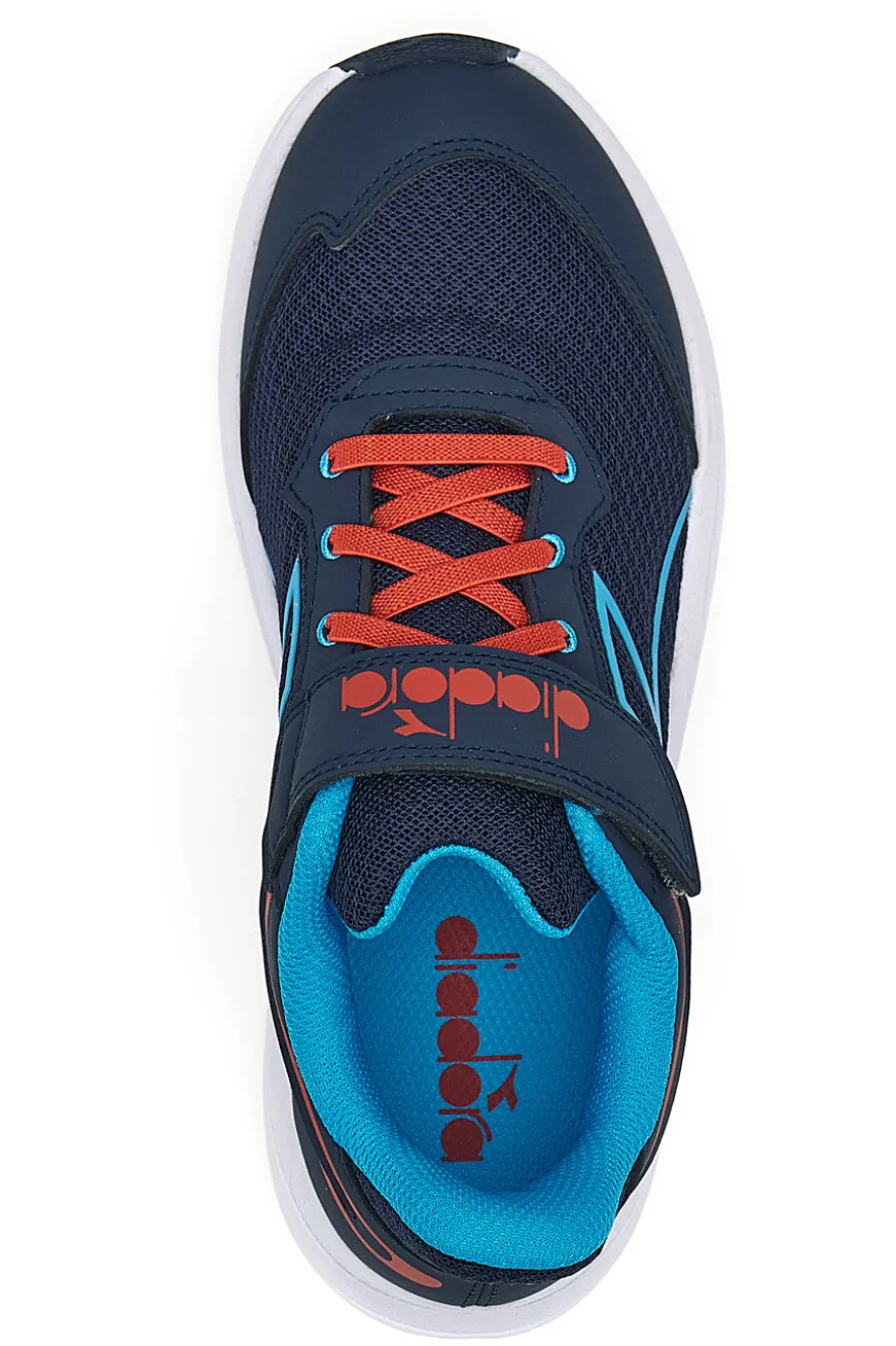 Sneakers blu con velcro Diadora Snipe 3 JR