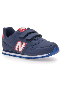 Sneakers blu con velcro New Balance PV500BD1