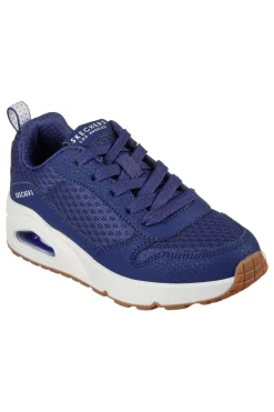 Sneakers Blu da Bimbi Skechers Uno-Powex