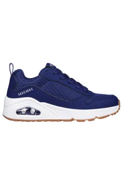 Sneakers Blu da Bimbi Skechers Uno-Powex