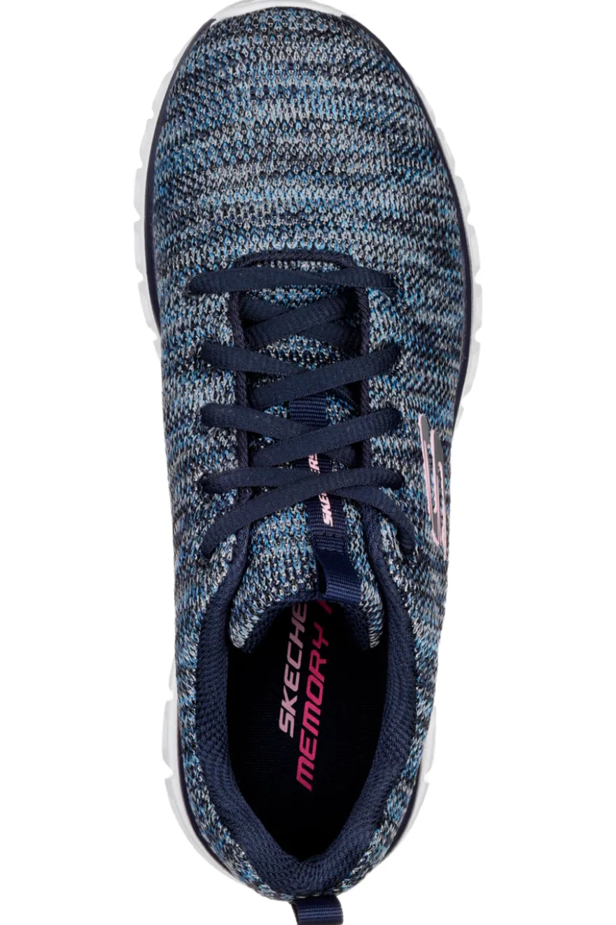 Sneakers Blu da Donna Skechers Graceful Twisted Fortune