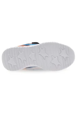 Sneakers Blu e Arancioni con Luci Integrate PITT KIDS K21900