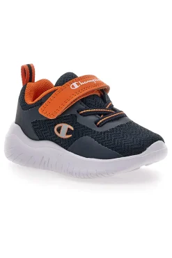 Sneakers Blu e Arancioni Primi Passi Champion Sofety Evolve B TD