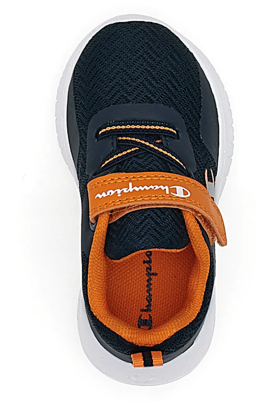 Sneakers Blu e Arancioni Primi Passi Champion Sofety Evolve B TD