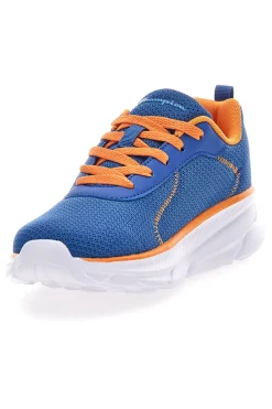 Sneakers blu e arancioni con suola sportiva Champion Hro Jb Gs Low Cut