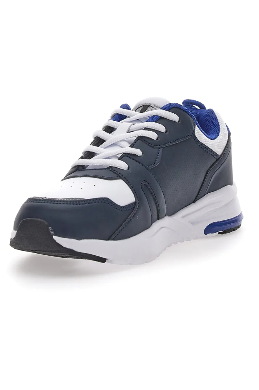 Sneakers Blu e Bianche Champion Ramp Up Pu B Gs