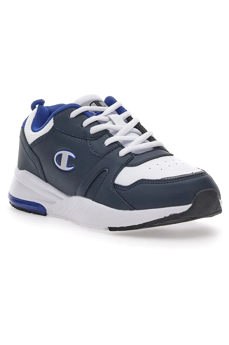 Sneakers Blu e Bianche Champion Ramp Up Pu B Gs