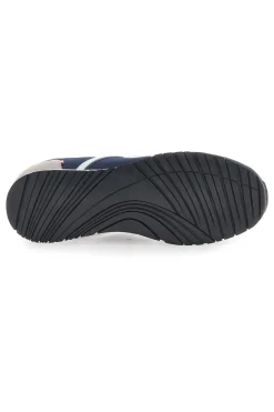 Sneakers Blu e Bianche Con Lacci Marina Militare MM255