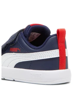Sneakers Blu e Bianche con Velcro PUMA Cortflex V3 V Inf
