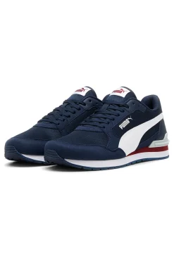 Sneakers blu e bianche in mesh Puma ST Runner v4 Mesh