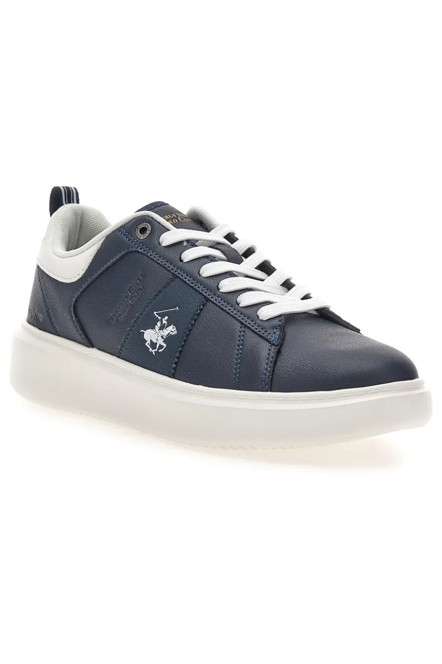 Sneakers Blu e Bianco Beverly hills polo club BHM614400
