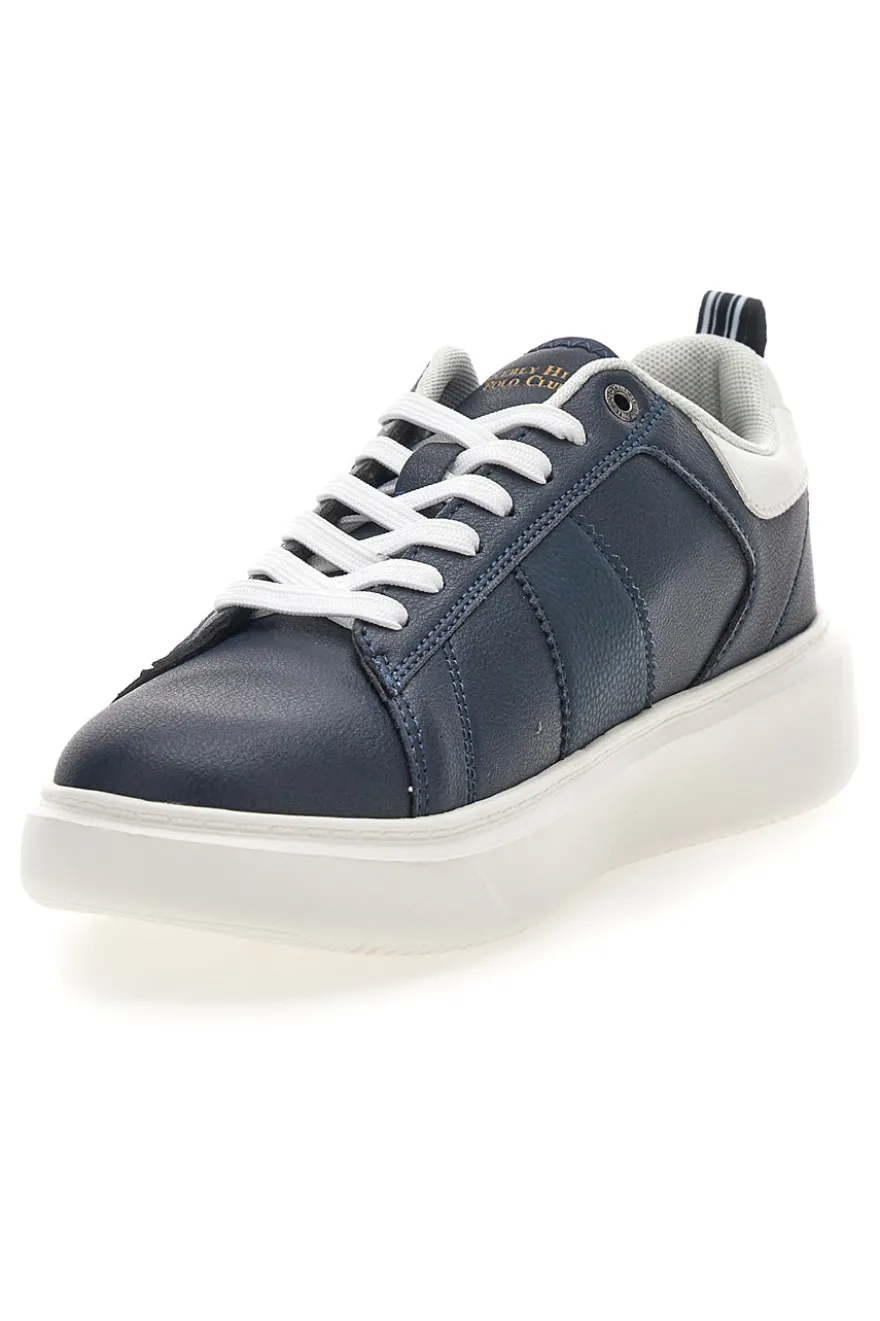 Sneakers Blu e Bianco Beverly hills polo club BHM614400