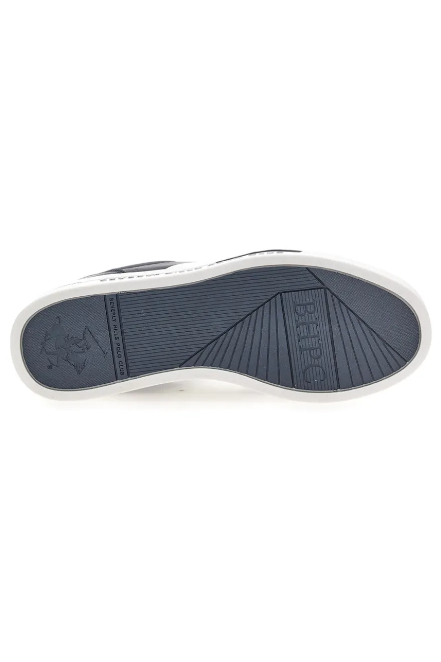 Sneakers Blu e Bianco suola a contrasto Beverly hills polo club BHM614100