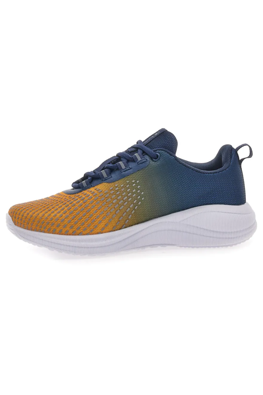 Sneakers Blu e Gialle Champion Syphon Reflect B GS