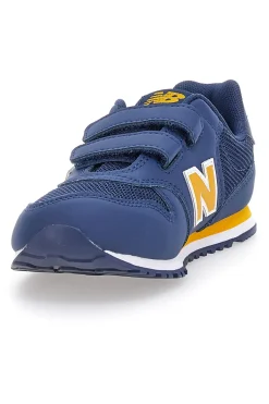 Sneakers Blu e Gialle con Doppio Strap New Balance 500