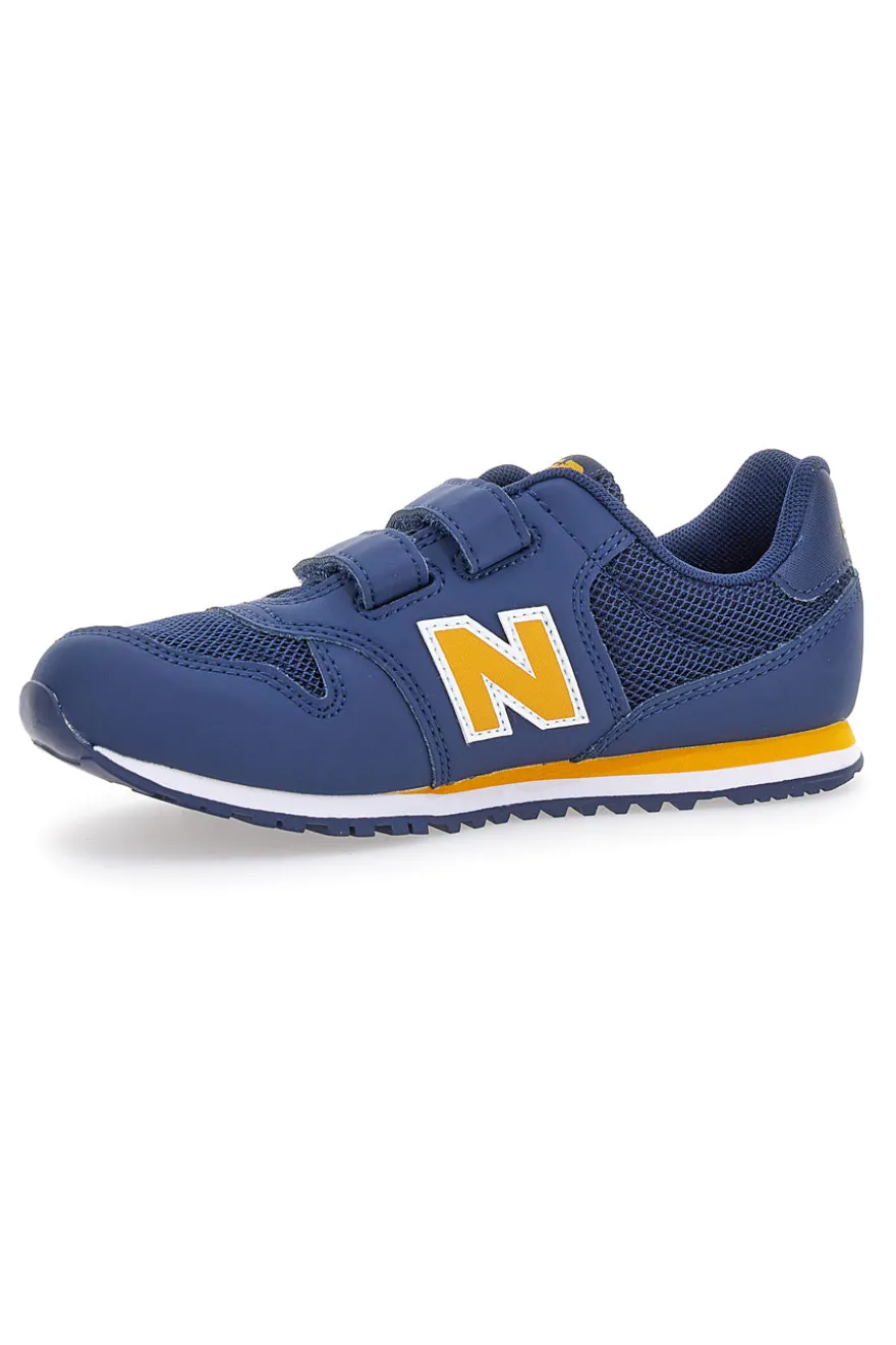 Sneakers Blu e Gialle con Doppio Strap New Balance 500